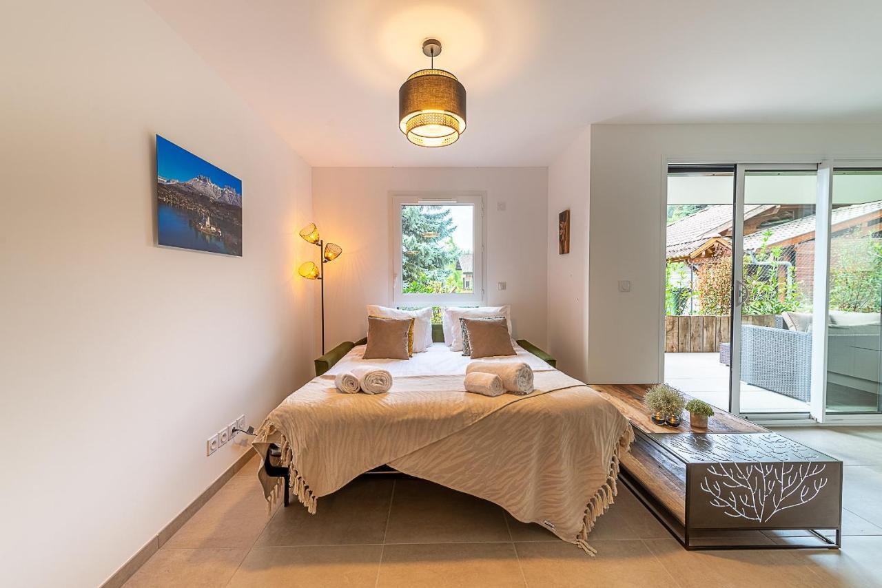 Aux Balcons Anneciens- Entre Lac Et Centre Ville, Lla Selections By Location Lac Annecy Sevrier Luaran gambar
